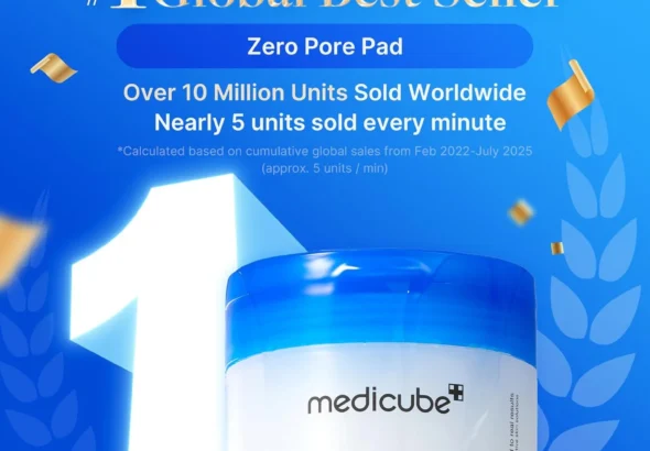 Medicube Zero Pore Pad 2.0 toner pads with AHA BHA for exfoliation and pore care
