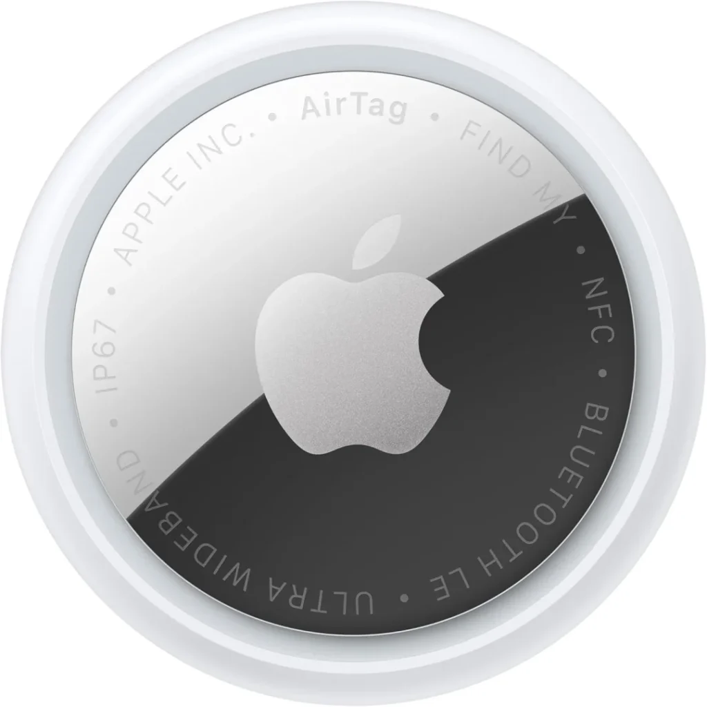 Apple AirTag (2nd Generation): Tracker for Keychain, Wallet, and More; Locator with Sound; Simple One-Tap Setup with iPhone or iPad; Key Finder with up to 1.5X Precision Finding Range