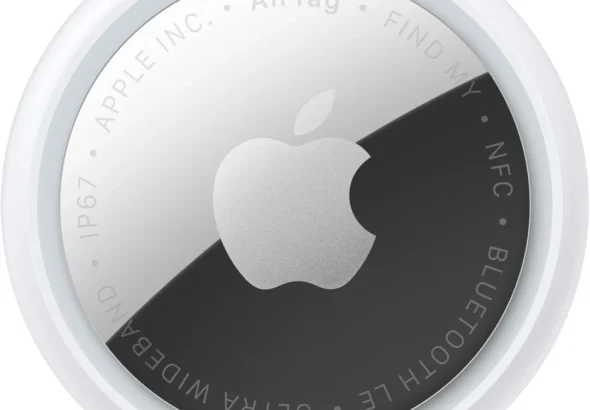 Apple AirTag (2nd Generation): Tracker for Keychain, Wallet, and More; Locator with Sound; Simple One-Tap Setup with iPhone or iPad; Key Finder with up to 1.5X Precision Finding Range
