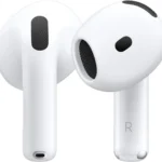 Apple AirPods 4 Wireless Earbuds, Bluetooth, Personalized Spatial Audio, Sweat & Water Resistant, USB