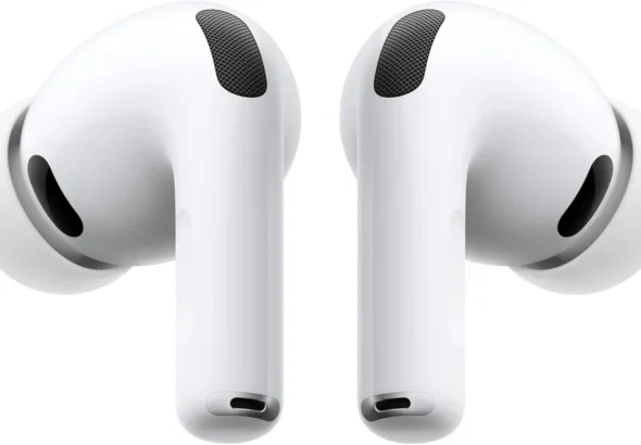 Apple AirPods Pro 3 Wireless Earbuds with Active Noise Cancellation, Live Translation, Heart Rate Sensing, Hearing Aid Mode, Spatial Audio, High-Fidelity Sound, and USB