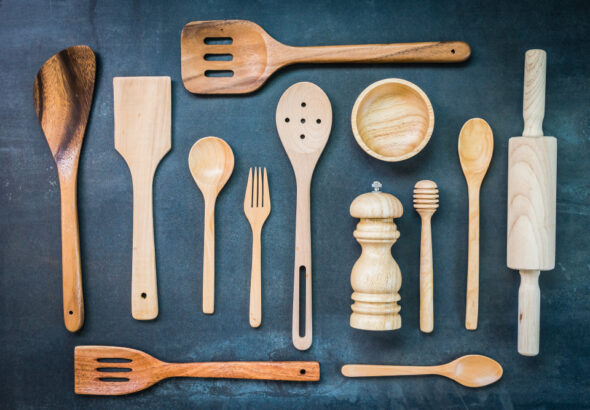 Best kitchen utensils comparison showing spatulas, tongs, and cooking spoons from OXO, KitchenAid, and GIR